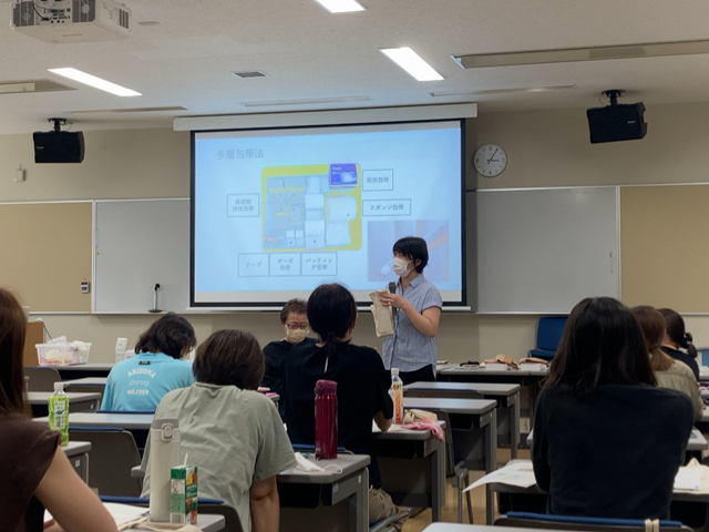 2023年度 看護実践セミナー「臨床で行なうリンパ浮腫のケア～基礎編～」を開催しました。