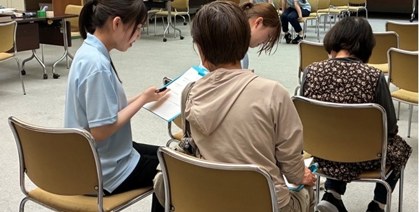 地域ケア 地域公開講座「健康測定ー今のからだの状態を知ろうー」を開催しました