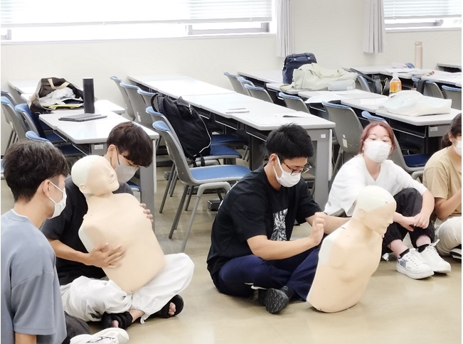 かほく市との包括的連携事業「救急ボランティアチーム」の活動を報告します