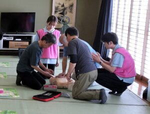 かほく市との包括的連携事業「救急ボランティアチーム」の活動報告