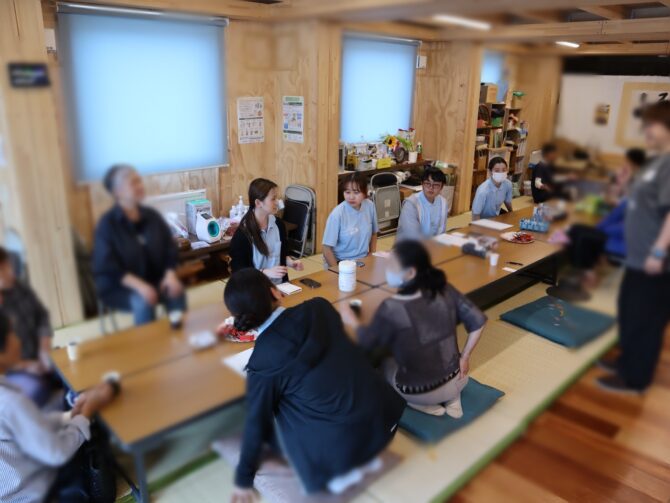フィールド実習（１年生前期必修）で珠洲市正院町へ訪問しました