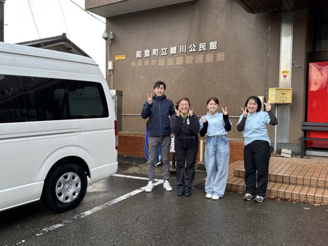 能登町鵜川公民館で「健康サロン」を開催しました