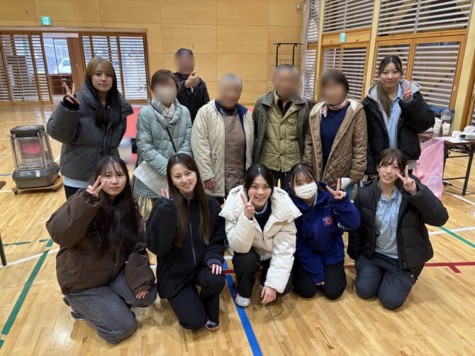 珠洲市大谷小中学校で「健康サロン」を開催しました