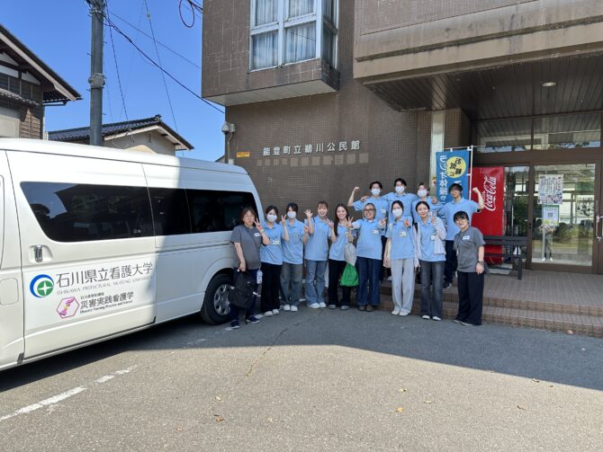 能登町鵜川公民館で「健康サロン」を開催しました