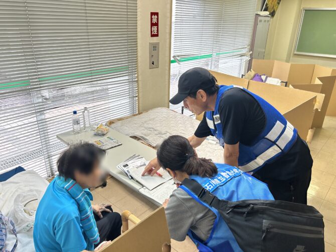 窪田講師・登谷講師が熊本県で視察隊として活動しました