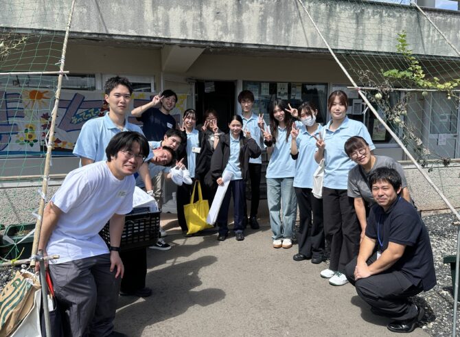 穴水町由比ヶ丘仮設団地「ボラまち亭」・保健センターで「健康サロン」を開催しました