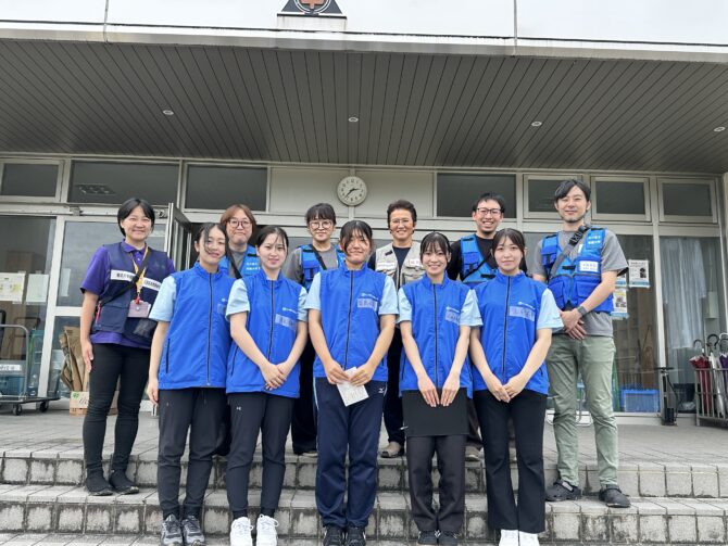 熊本県氷川町へ学生ボランティアを派遣しました（第４陣）